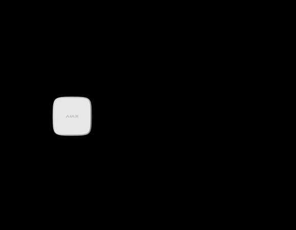 Alarm via de terugvalverbinding van detector naar detector