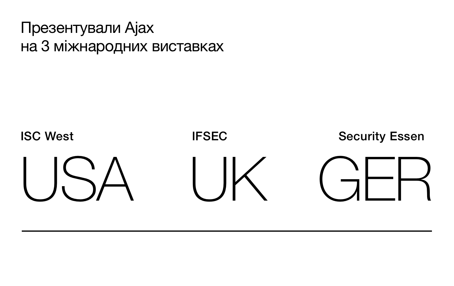 Виставки за рік