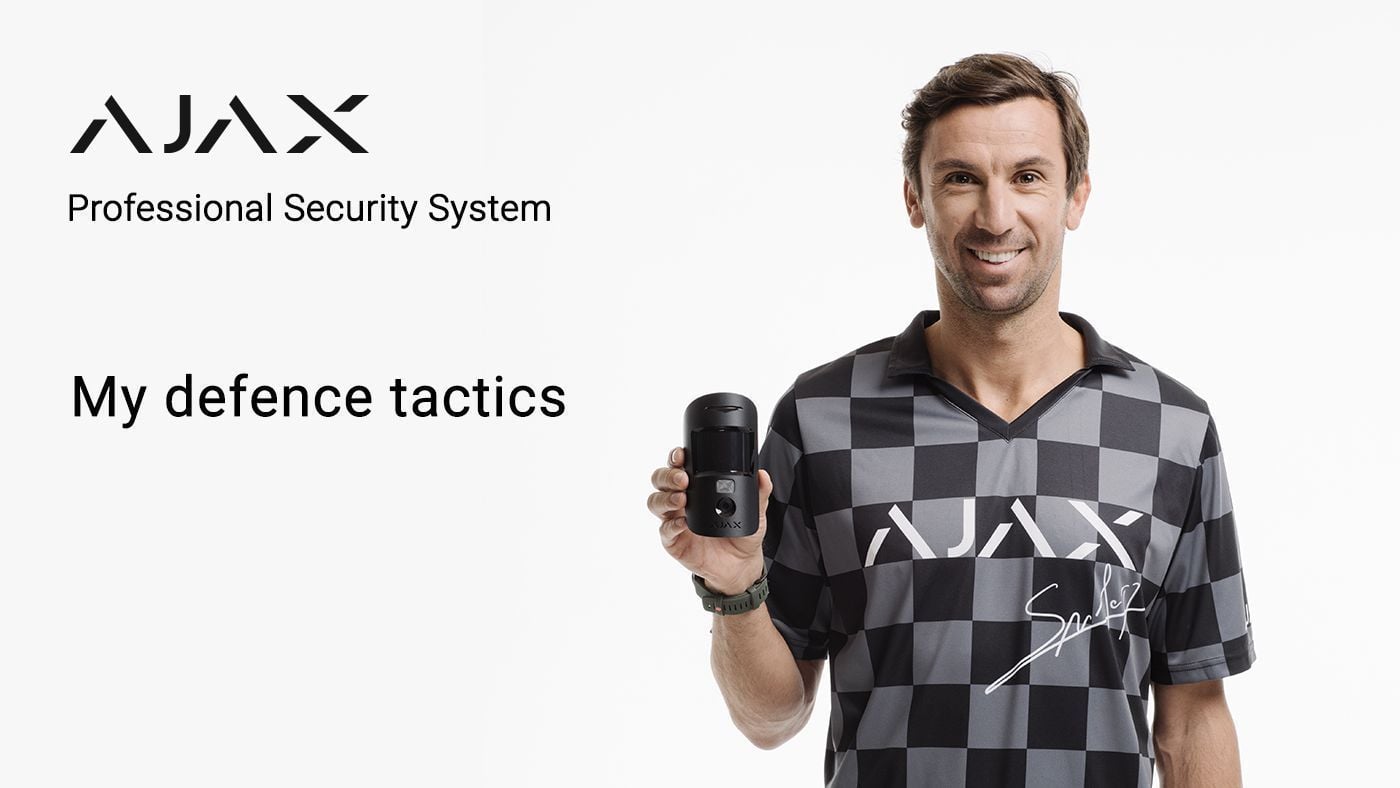 Darijo Srna diventa l’ambasciatore del marchio Ajax Systems in Croazia