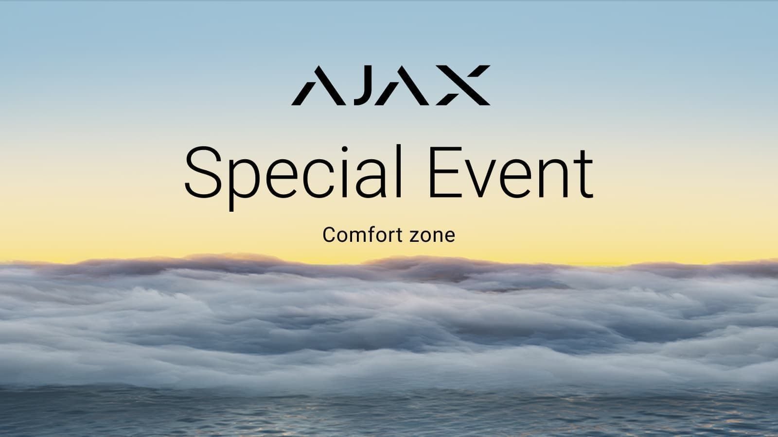 Ajax Special Event: Comfort zone