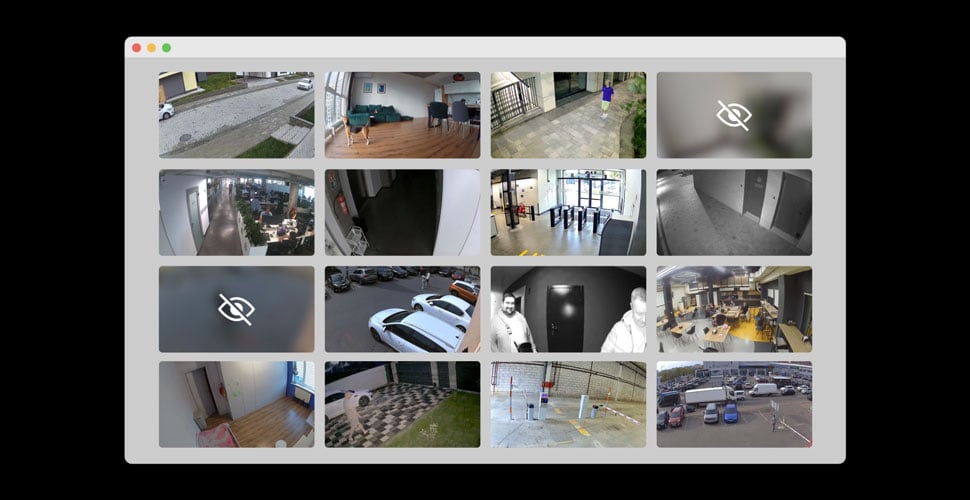 Multi-space video monitoring