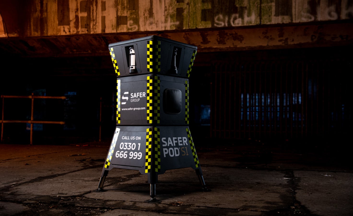 Safer Pod S1 is the future of construction site protection