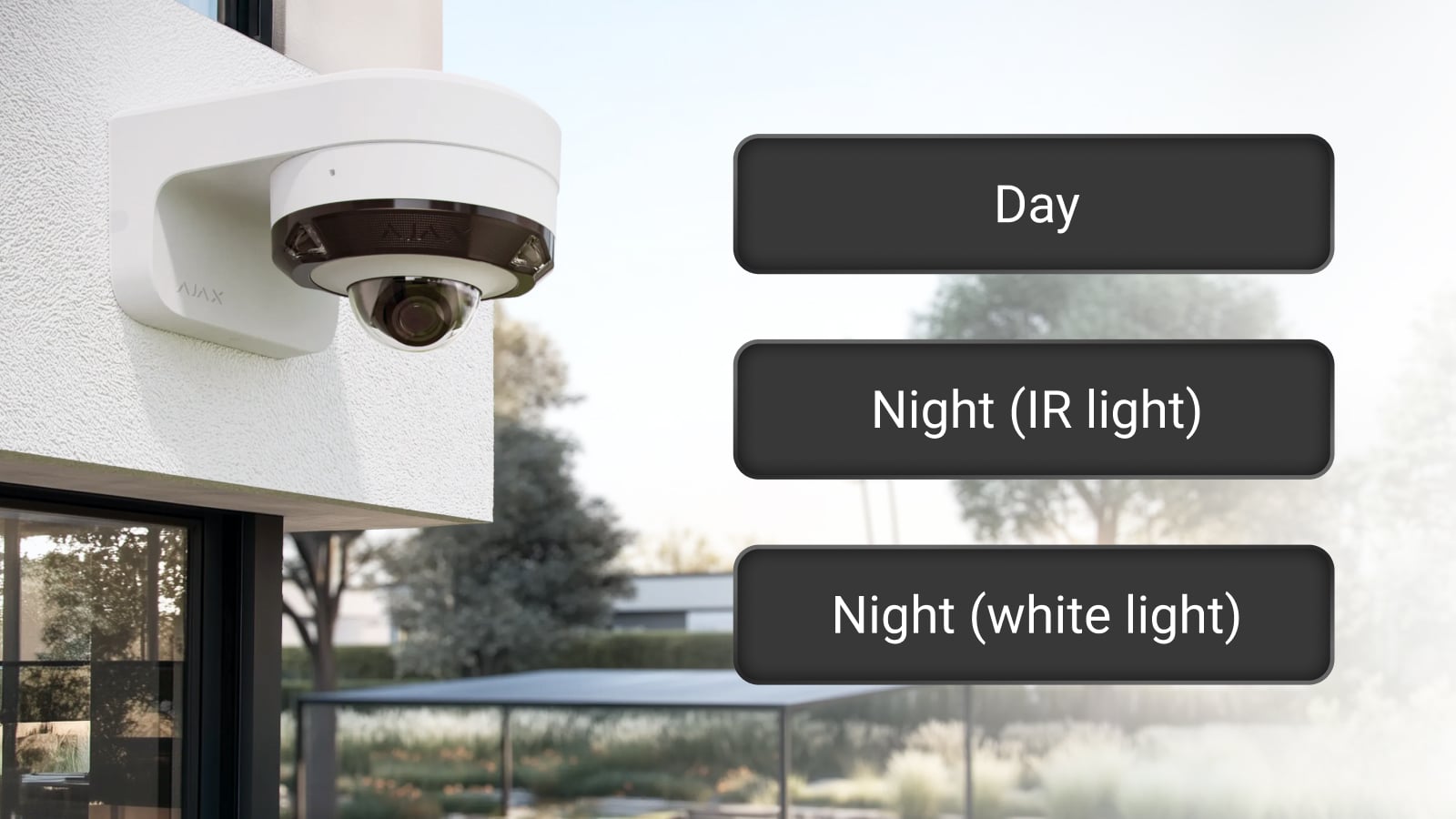 Ustawienia specyficzne dla sceny: dopasowana jakość wideo na dzień i noc