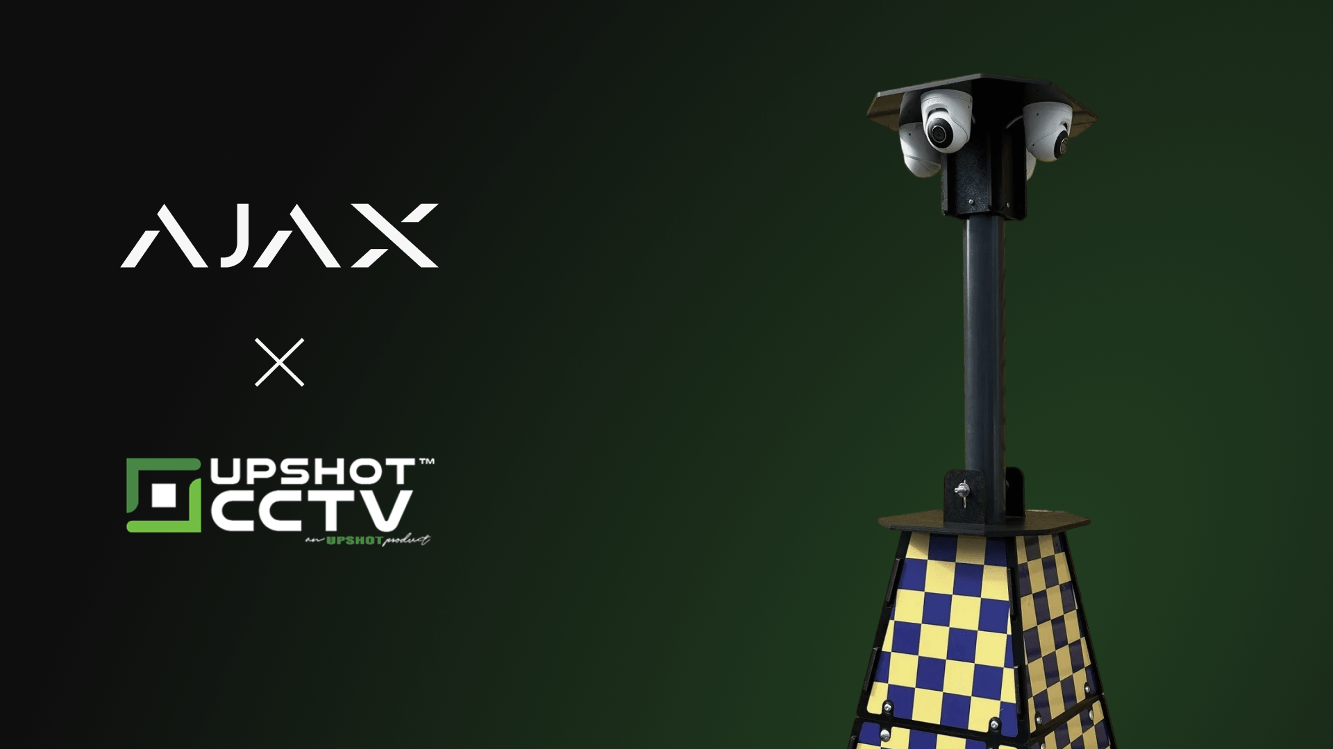 Şebeke dışı sahalar için Upshot mobil güvenlik kuleleri