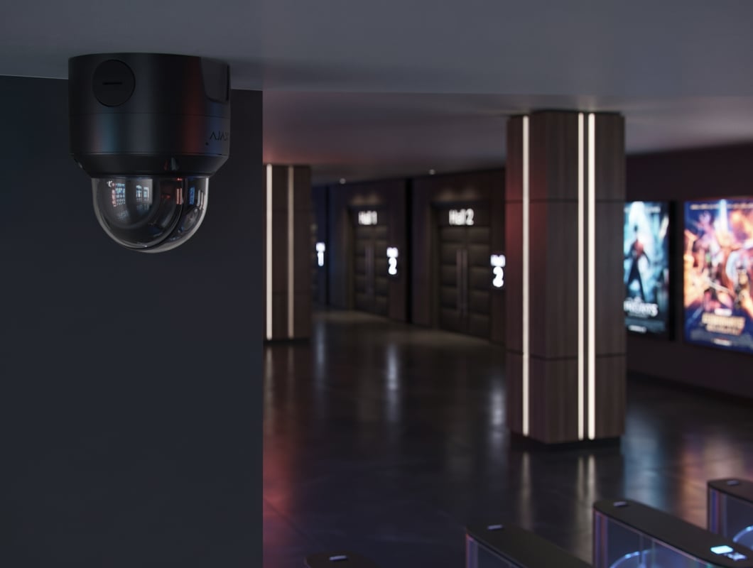 Dove sono solitamente posizionate le telecamere in un cinema?