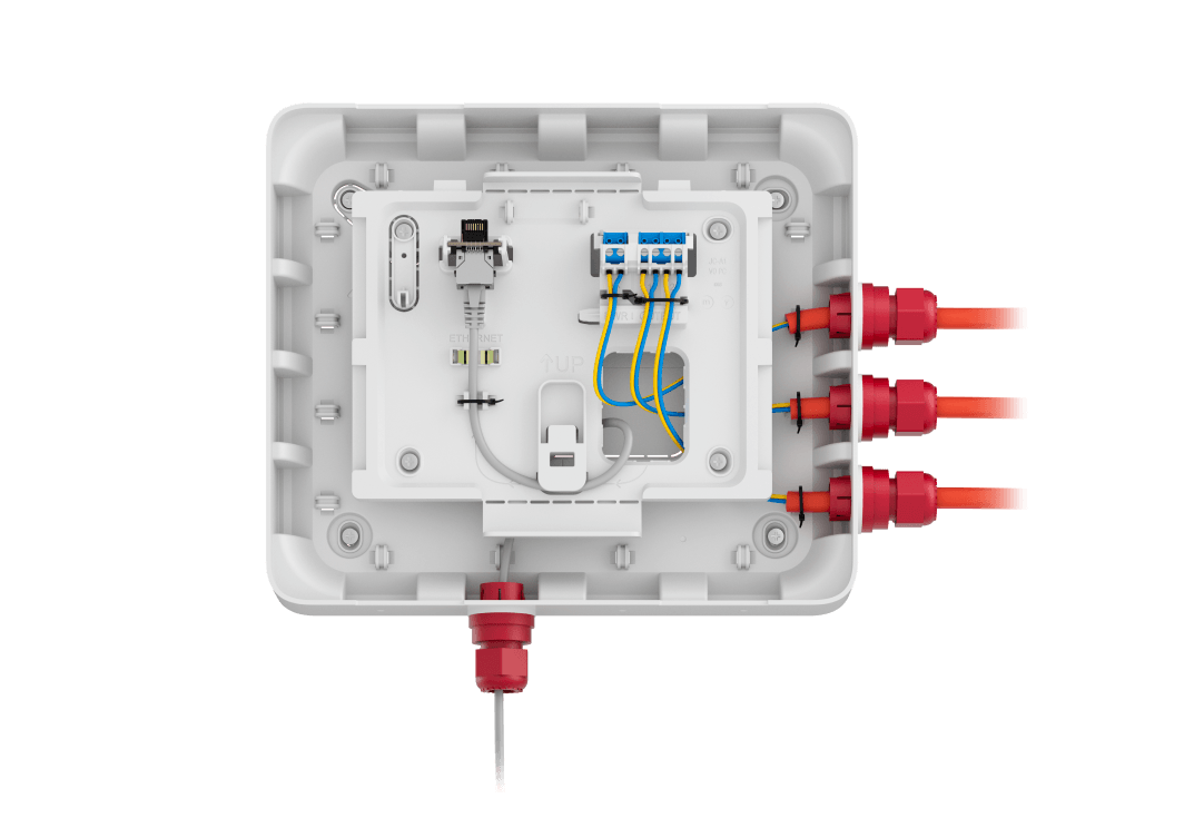 Glandbox cables