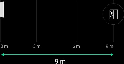 Glass break detection distance 