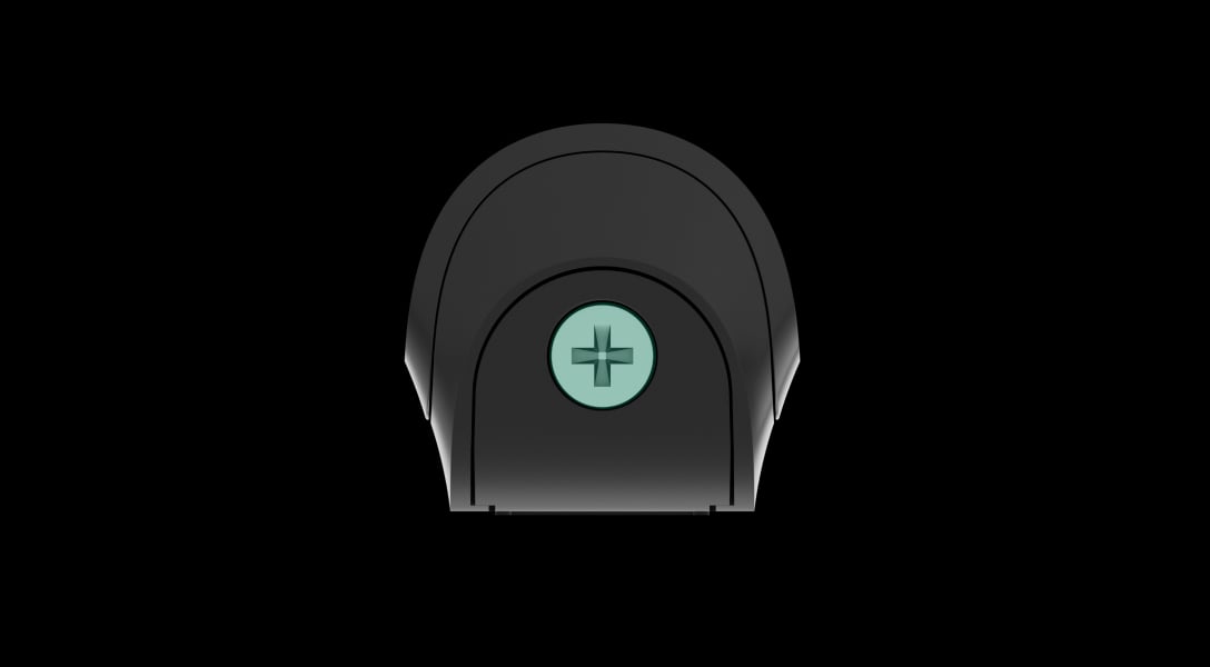 Holding screw for a more reliable fastening