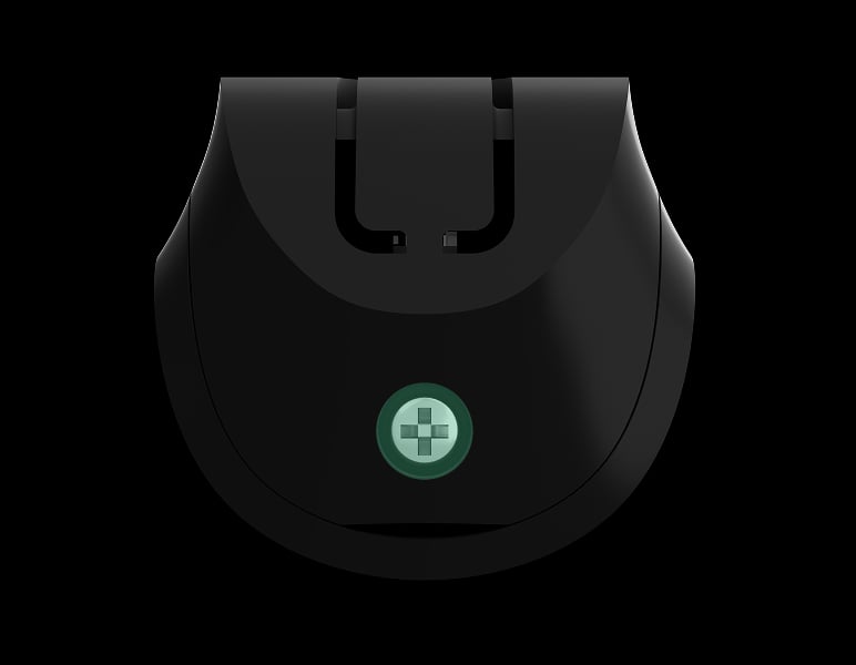 Bevestigingsschroef om de behuizing van de detector te bevestigen