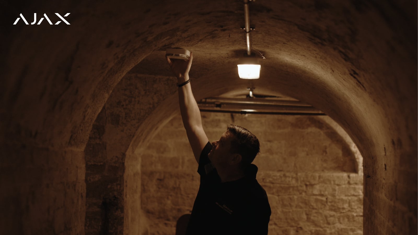 All devices installed without damaging historic walls