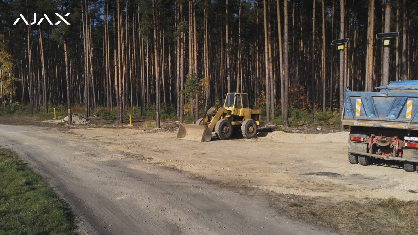 AlarmPost, AlarmCam і AlarmBox, встановлені на обʼєкті