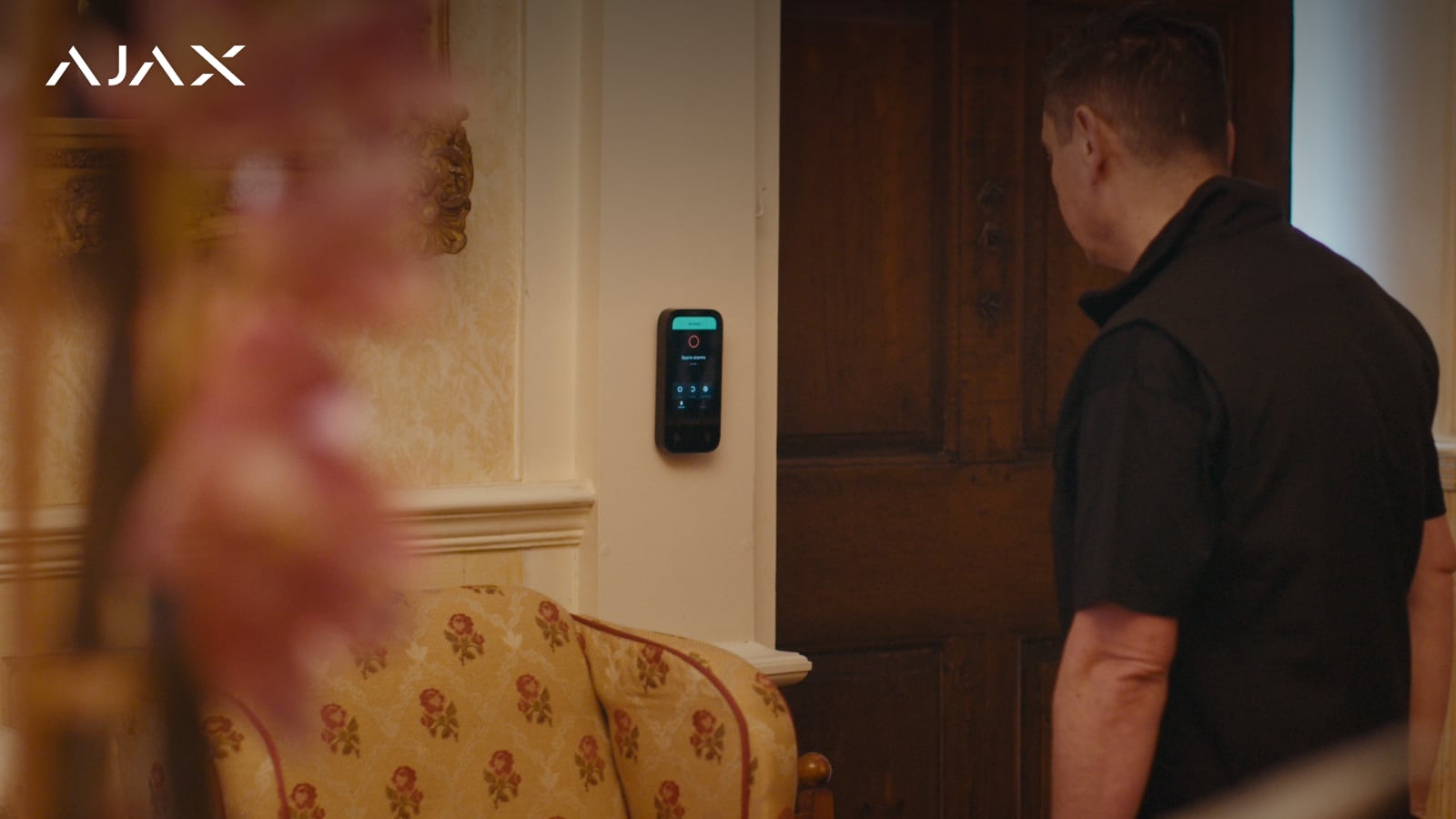 Ajax keypads provide intuitive on-site system control