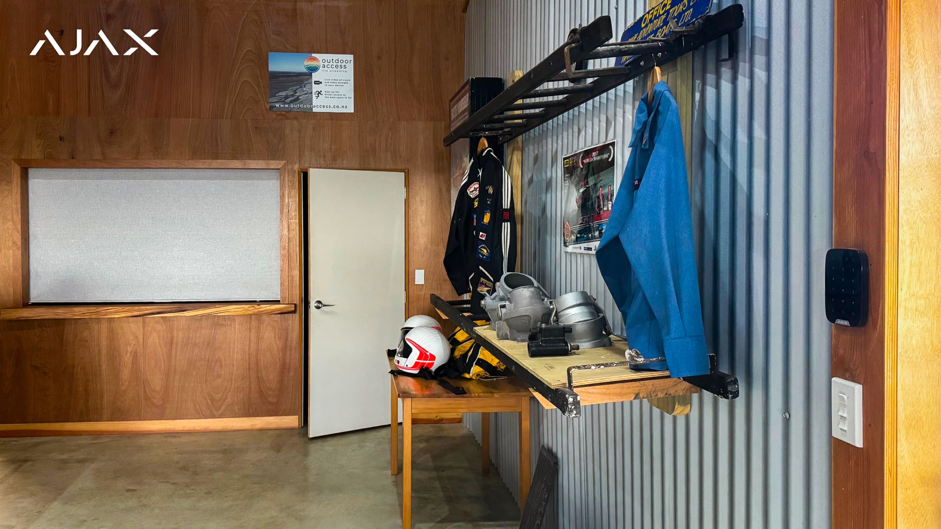 KeyPad Jeweller biedt veilige toegang en systeembeheer voor het team op locatie