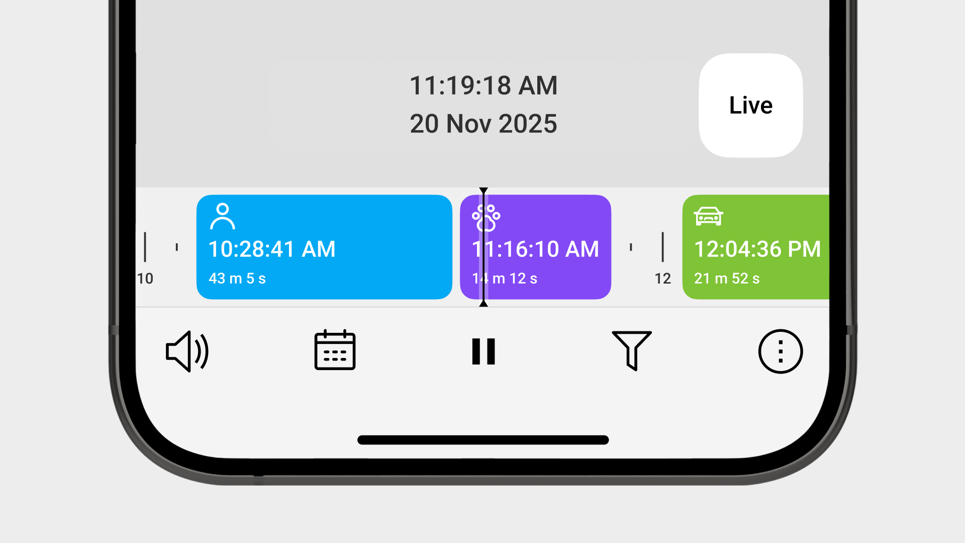 Fréquence d'images stable