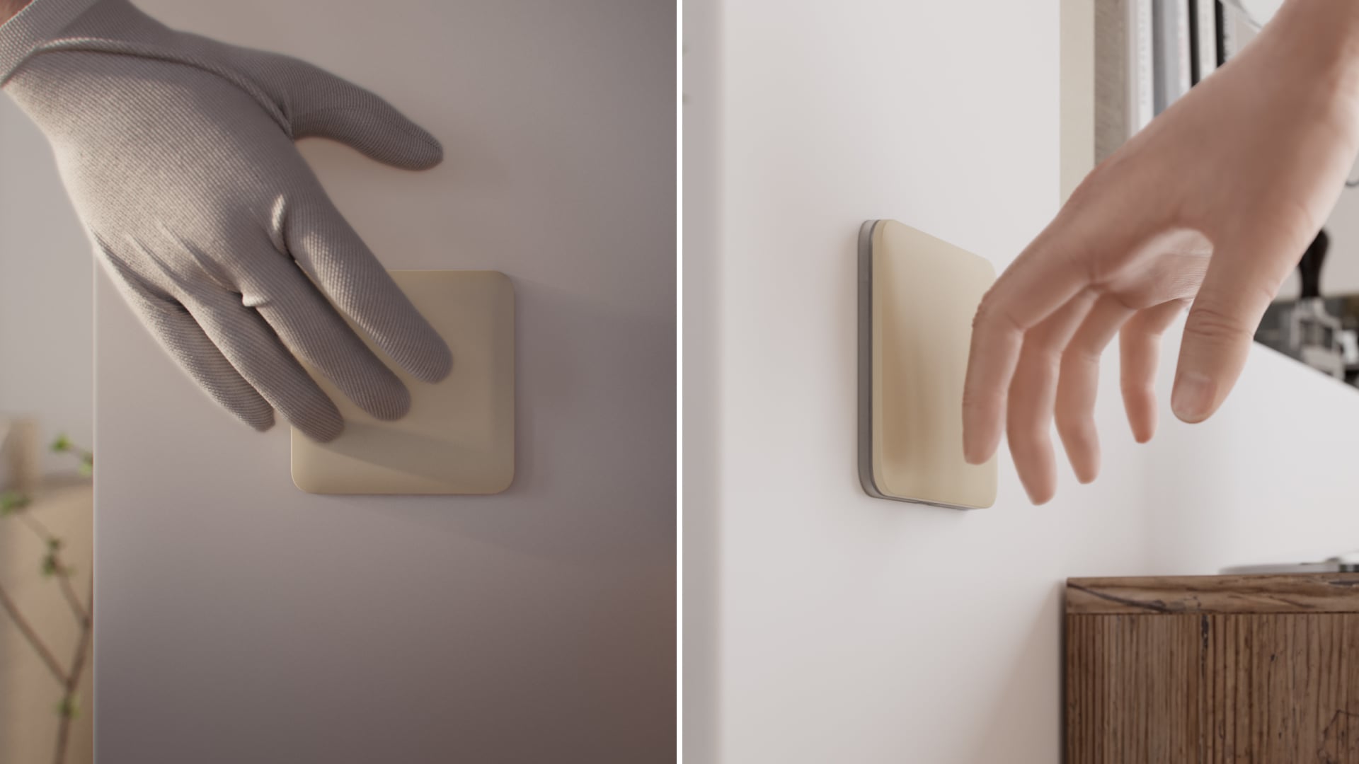 Control de iluminación sin contacto con el LightSwitch Jeweller