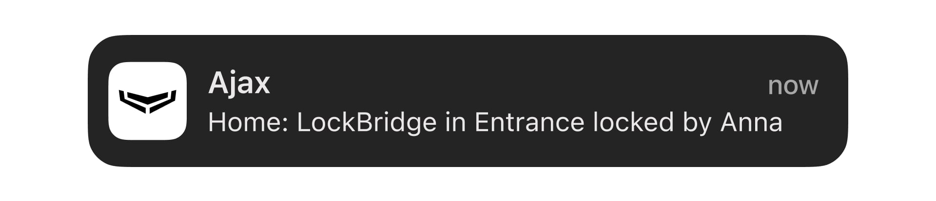 Know who locked or unlocked the door — in real time