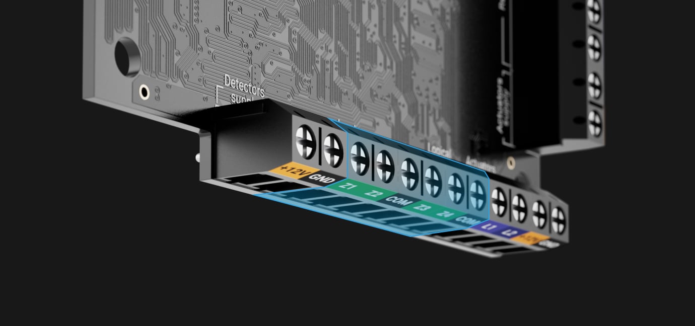 Input zones