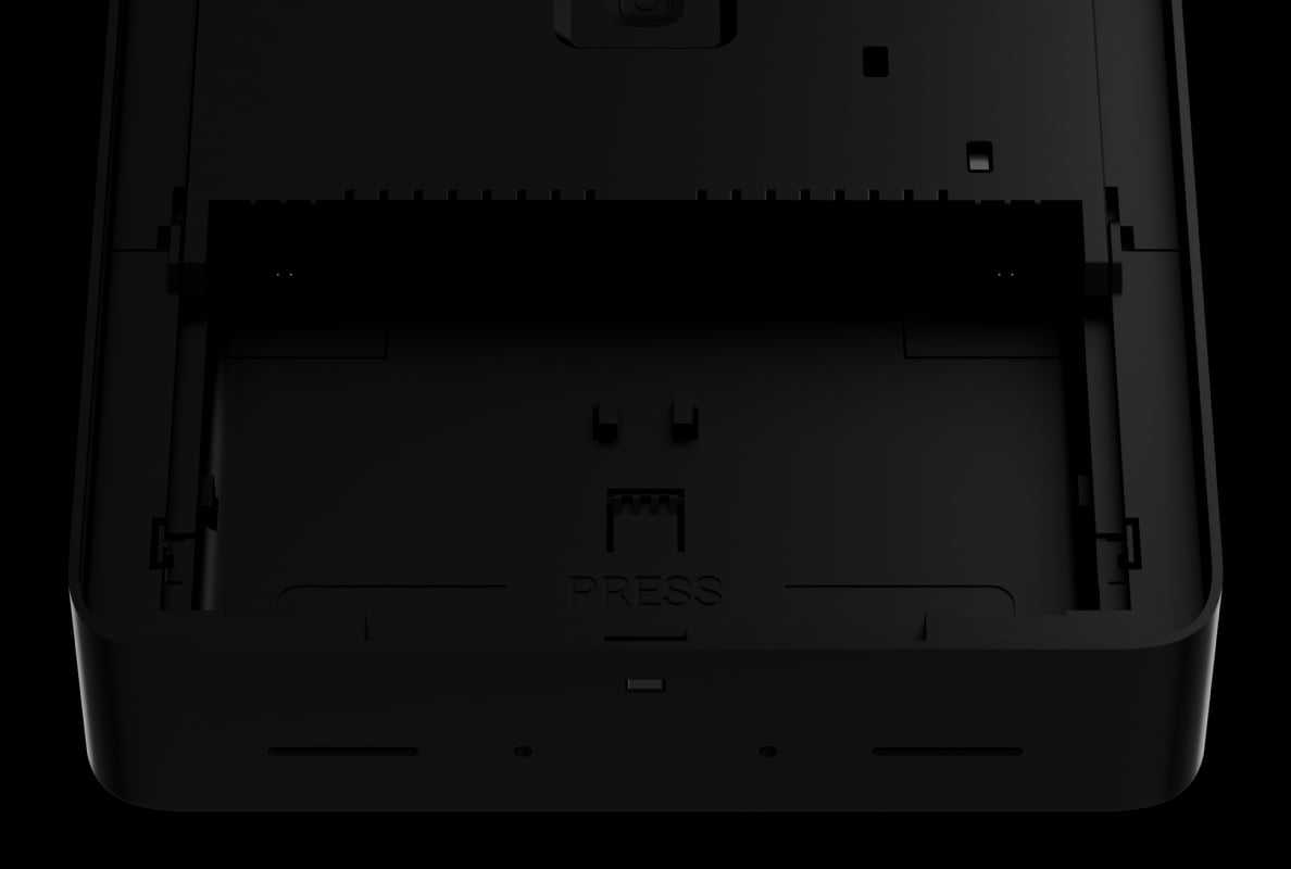 Internal battery slot