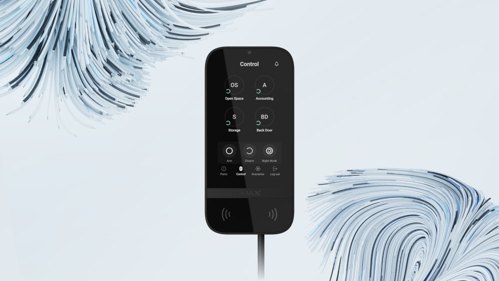 Superior KeyPad TouchScreen Fibra