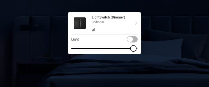 Control de la iluminación a través del smartphone