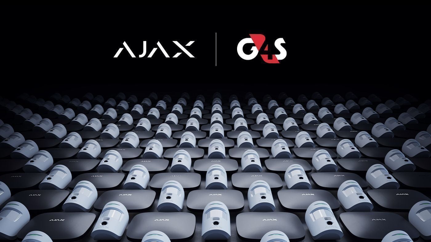 Ajax Systems nawiązuje partnerstwo z gigantem branży bezpieczeństwa G4S