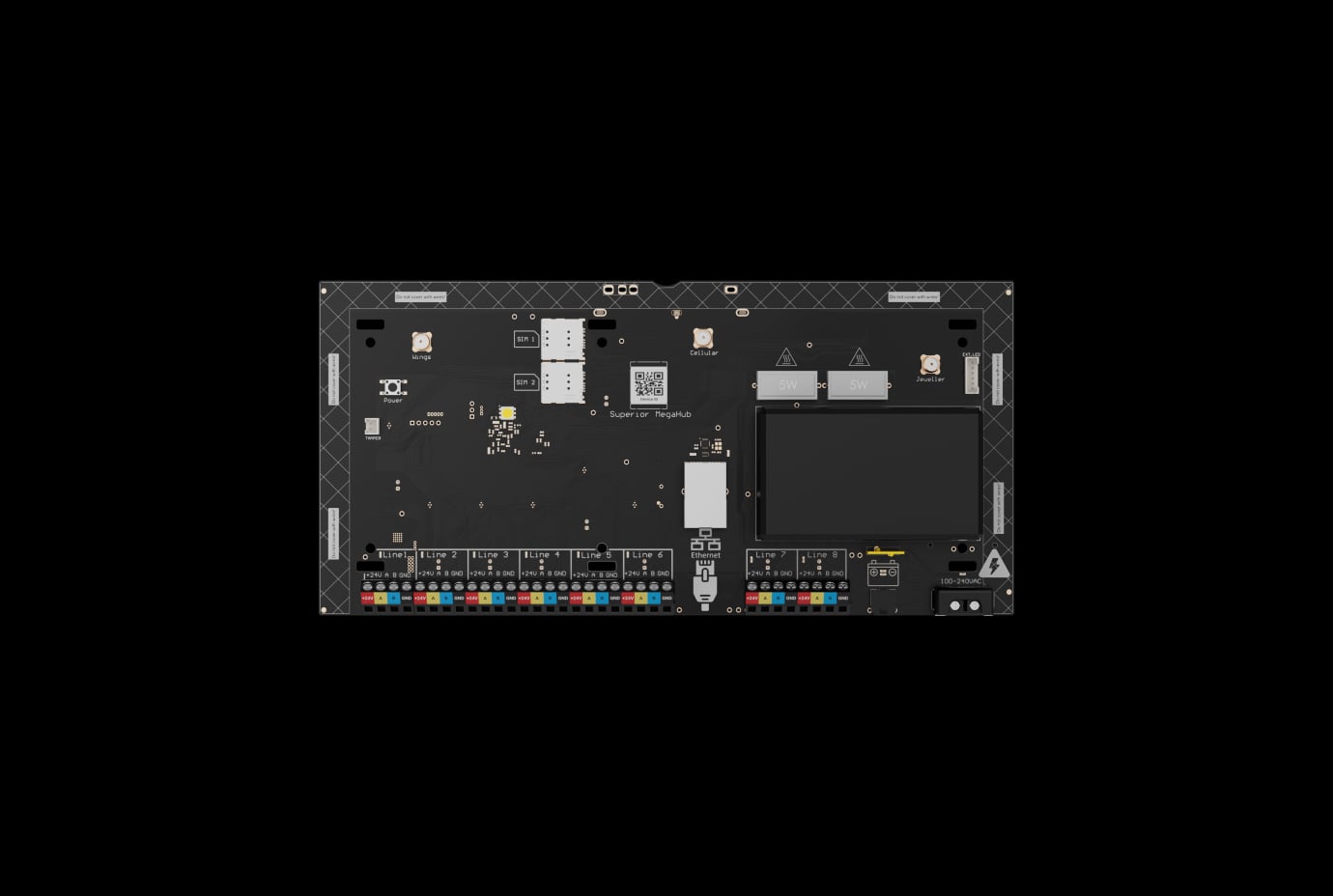 Superior MegaHub ohne Gehäuse