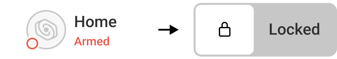 Response to security mode changes