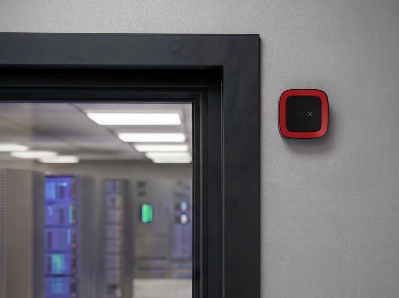 Accanto all'ingresso della sala server