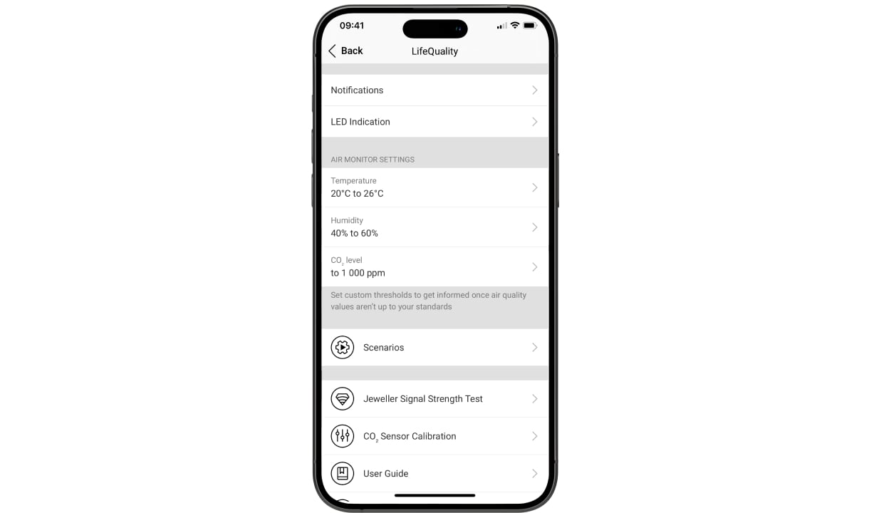 Setup and monitoring