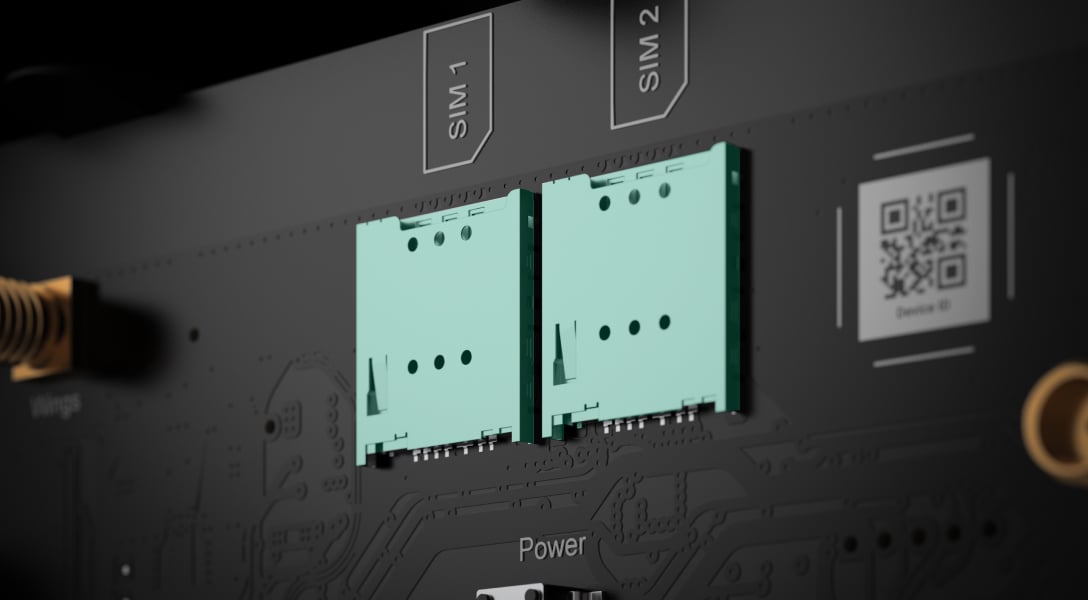 Slots for micro SIM