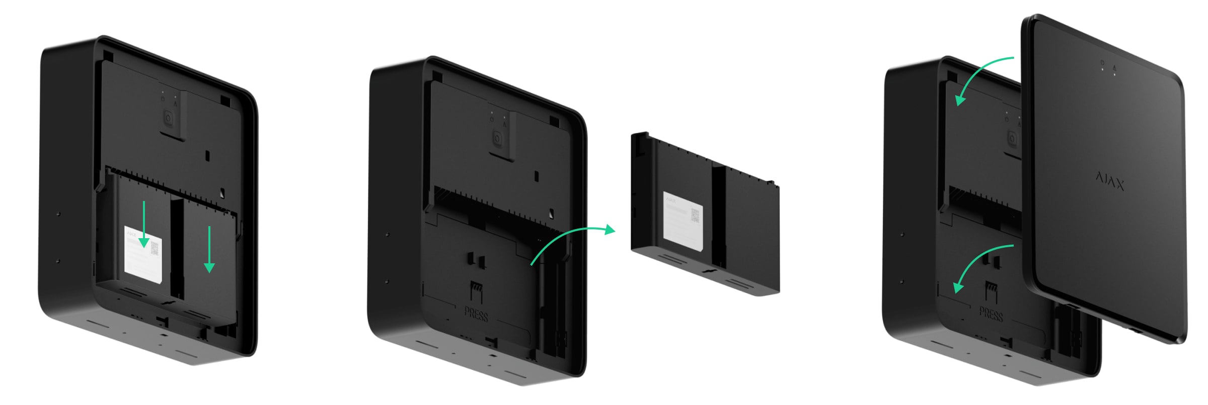 How to remove the battery