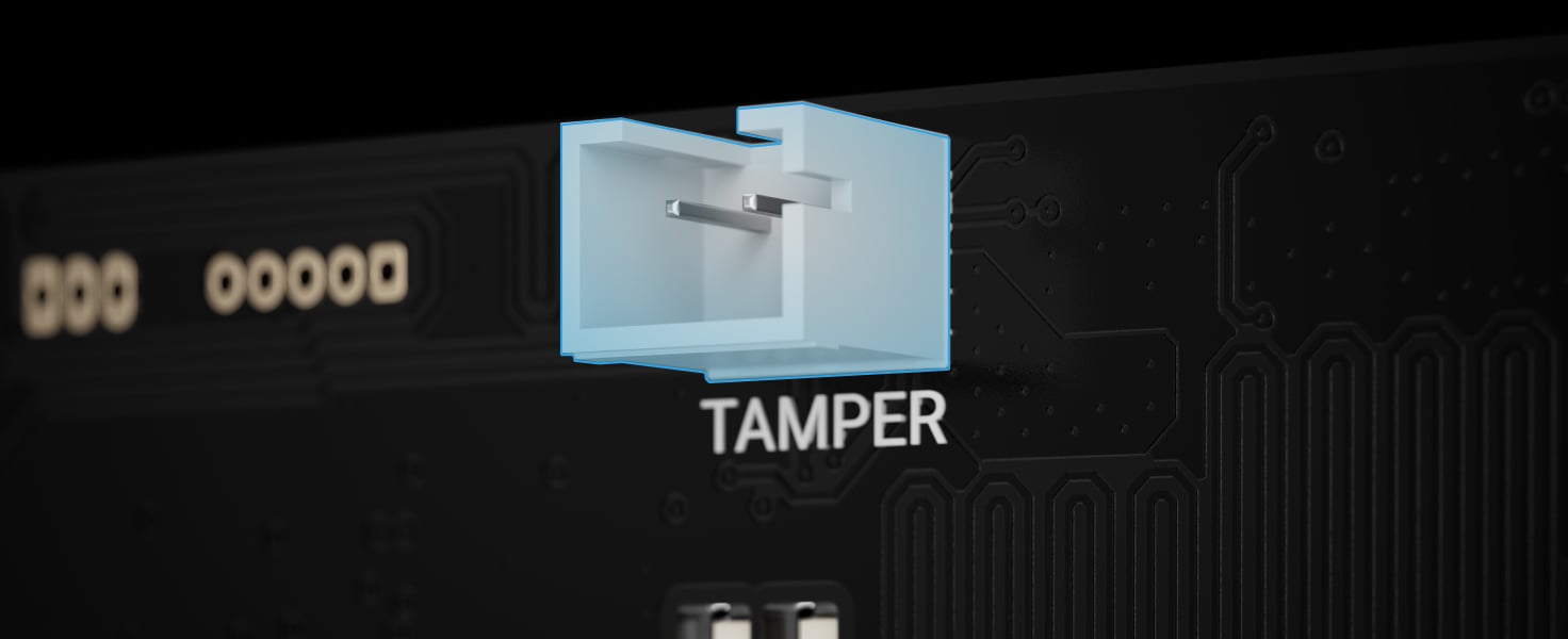 Tamper alarm