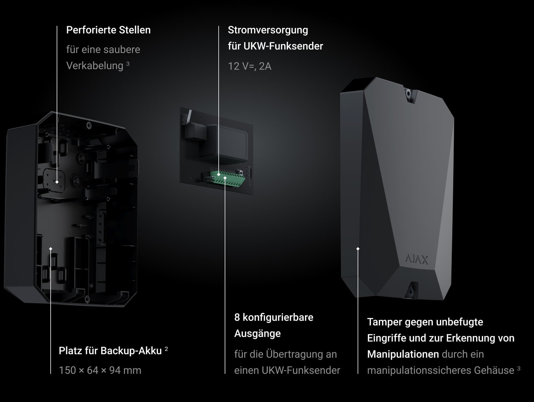 Reliability and versatility by design