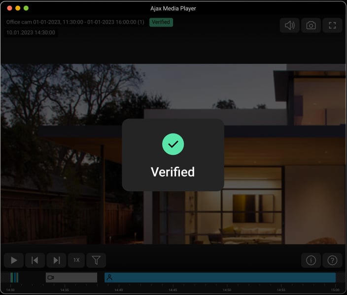 Privacy zone setup