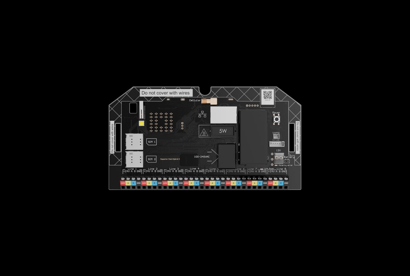 Superior Hub Hybrid 2 without a casing